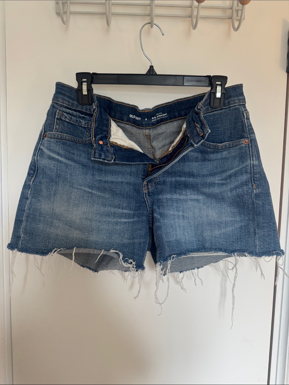 Old Navy O.G Straight High Rise Denim Shorts